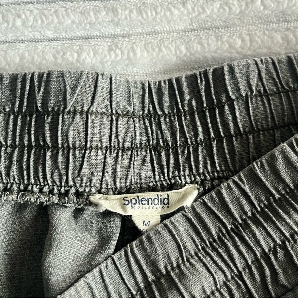 Splendid Grey Drawstring Shorts - Picture 5 of 7